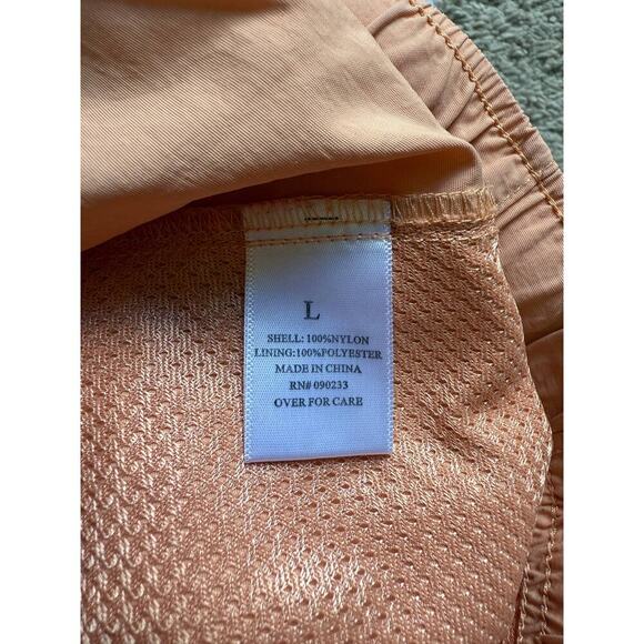 PacSun x Playboy Drawstring Elastic Waist Swim Trunks Shorts Peach Orange Large - Picture 7 of 8